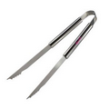 Oversized Stainless Steel Barbeque Grilling Tongs